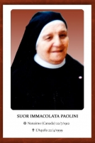 Suor Immacolata Paolini