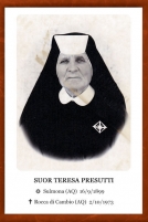 Suor Teresa Presutti