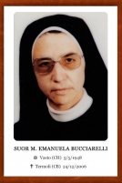 Suor M. Emanuela Bucciarelli